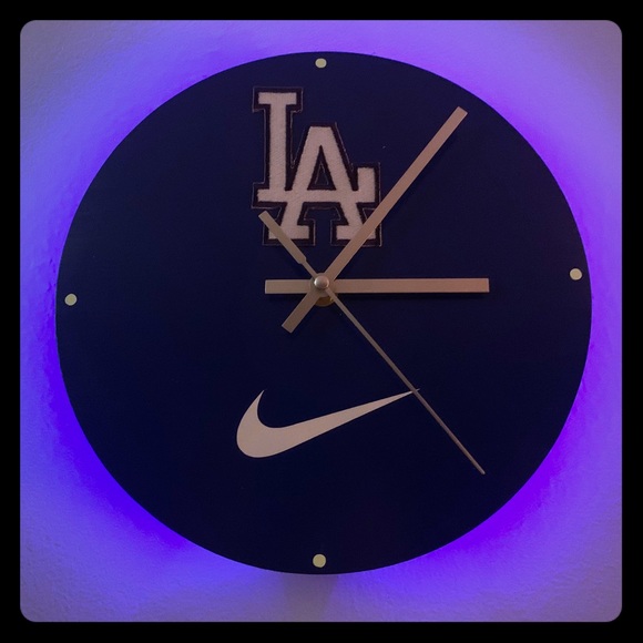 LA Dodgers Blue Sky LED Wall Light - Picture 1 of 3